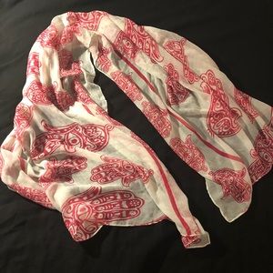 BOHO Hippie Oversized Gauze Scarf / Wrap